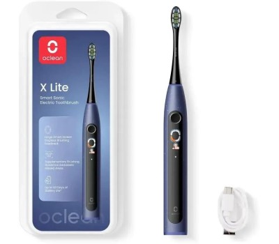 Электрическая зубная щетка OCLEAN Электрическая зубная щетка X Lite (Темно-синий) (N1801)