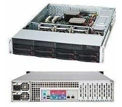 SUPERMICRO Корпус CSE-825TQC-R802LPB 2U SC825TQC 8 x 3.5