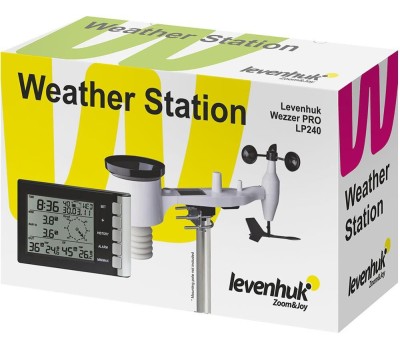 Погодная станция LEVENHUK Погодная станция LP240, серебристый [82934]