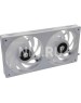 ID-COOLING Вентилятор для корпуса ICEFAN 240 ARGB SNOW белый (2 pcs, 120mm, PWM 2000rpm, 56.5 CFM, 31,5 dB, 4 pin/3 pin ARGB) (ICEFAN 240 ARGB SNOW)