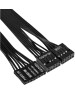 EXEGATE Корпус MINITOWER mATX W/PSU 2xUSB HD Audio черный BAA-308 EX297993RUS