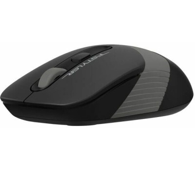 A4TECH Мышь беспроводная Fstyler FG10S, радио, оптическая, USB, 2000dpi, черный и серый [fg10s grey]