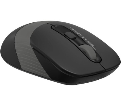 A4TECH Мышь беспроводная Fstyler FG10S, радио, оптическая, USB, 2000dpi, черный и серый [fg10s grey]