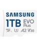 SAMSUNG Флеш карта microSDXC 1Tb EVO Plus (R/W 160/90 Mb/s, A2, UHS Class 3, Video Class 30, adapter) (MB-MC1T0SA/EU)