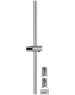 МАГНУС - Стойка душевая, без лейки и шланга, с нажимным фиксатором, из хромированной нержавеющей стали марки SUS 304, цвет ХРОМ. 9299