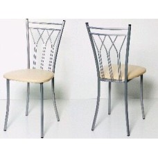 Стул БИТЕЛ ПРЕМЬЕР Серебро/Бежевый С-101