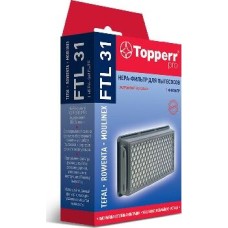 HEPA-фильтр TOPPERR 1176 FTL 31 HEPA-фил д/п TEFAL TW37.., TW39.. ROWENTA RO37..,RO39..,RH81..,RH80.. (ZR903501)
