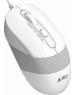 Мышь A4TECH FStyler FM10 белый/серый