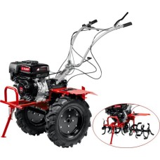 Мотоблок ЗУБР МТШ-600 Мотоблок бензиновый с ВОМ, 270 см3