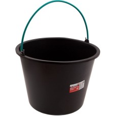 Ведро MATRIX Ведро строительное пластмассовое 16 л, ударопрочное, обрезиненная ручка 81463