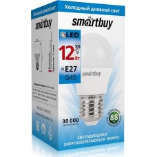 Лампа SMARTBUY (SBL-G45-12-60K-E27) 12W/6000/E27