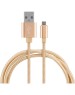 Кабель ENERGY Кабель ET-28 USB/MicroUSB, цвет - золотой