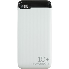 Power bank MORE CHOICE (4620202552549) PB19-10 White - 10000mAh 2USB