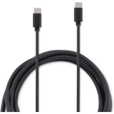 BURO Кабель USB Type-C (m) - USB Type-C (m), 1.2м, 5A, черный [bu-usb-cc-1.2m-100w]