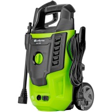 Мойка высокого давления СИБРТЕХ Моечная машина высокого давления АМ-1800, 1800 Вт, 140 бар, 350 л/ч, колесная 58226