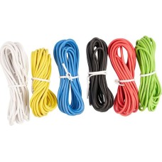 REXANT Набор автопровода «Радуга» 1х1,00мм, 6 цветов (белый, желтый, зеленый, красный, синий, черный) по 3м