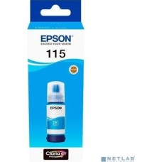 EPSON C13T07D24A Контейнер 115 с голубыми чернилами для L8160/L8180