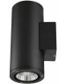 светильник UNIEL ULU-S22D-2x12W/2700K IP65 BLACK