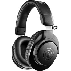 AUDIO-TECHNICA Наушники ATH-M20XBT, 3.5 мм/Bluetooth, мониторные, черный [80002893]