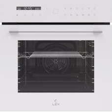 LEX Духовой шкаф Электрический EDS 101 WH белый/нержавеющая сталь