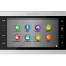 FALCON EYE Видеодомофон Atlas Plus HD, черный [atlas plus hd black]