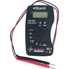STURM! Мультиметр цифровой STURM MM12031, автоматический