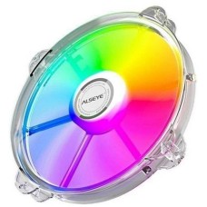 ALSEYE Вентилятор CF200 200мм, 3-pin, 800об/мин, 29.5 дБ, черный, Ret