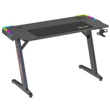 Стол компьютерный CACTUS Стол игровой CS-GTZ-BK-RGB, ДСП, черный