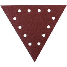 Треугольник шлифовальный PATRIOT Треугольник шлифовальный на липучке (285мм, Р60, 12 отв)