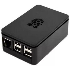 Корпус для ПК ACD Корпус RA179 Black ABS Plastic case with Logo for Raspberry Pi 3 B/B+, совместим с креплением VESA Mount (RASP1793)(ASM-1900036-22)(аналог 167-7046)