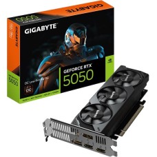 Видеокарта GIGABYTE Видеокарта RTX5050 OC Low Profile 8GB GDDR6 128bit 2xDP 2xHDMI 3FAN LP RTL