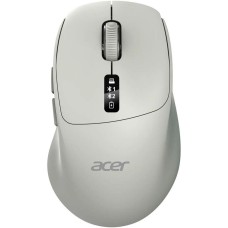 Мышь ACER Мышь беспроводная OMR503, Bluetooth/Радио, оптическая, USB, 3200dpi, светло-серый [zl.mce11.01c]