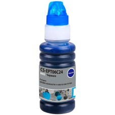 Чернила CACTUS Чернила CS-EPT06C24 112C C13T06C24A голубой пигментный 70мл для Epson L6550/6570/11160/15150/15160