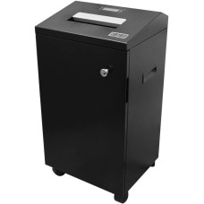 HELEOS Шредер УА92-7+ черный/серебристый (секр.P-7) фрагменты 5лист. 92лтр