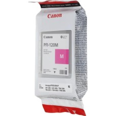 Картридж струйный CANON Картридж струйный PFI-120M 2887C001 пурпурный (130мл) для imagePROGRAF TM-200/205