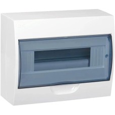 IEK Щит распределительный MKP12-N-12-40-10 ЩРН-П-12 для установки модульных устройств навесной 255мм 97мм 200мм 660B 12мод. пластик IP41 белый (упак.:1шт)