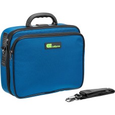 СИБРТЕХ Кейс монтера, 365х300х110 мм, 10 карманов, наплечный ремень 90236