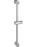 GFmark - Стойка душевая, БЕЗ лейки и шланга, с нажимным фиксатором, с выдвижными крючками, из нержавеющей стали марки 304, цвет ХРОМ. 9286