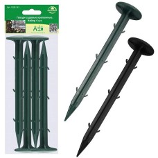 MULTIDOM Гвозди садовые крепежные. Набор 4 шт. Общая длина 15см. 2цв VL83-241