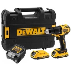 DEWALT Дрель-шуруповерт DCD709D2T аккум. патрон:быстрозажимной (кейс в комплекте) (DCD709D2T-QW)