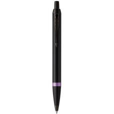 PARKER Ручка шариков. IM Vibrant Rings K315 (2172951) Amethyst Purple PVD M син. черн. подар.кор