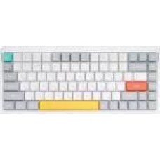 Nuphy QMK, AIR75v2, Ionic White, RGB Hot Swap Brown Switch