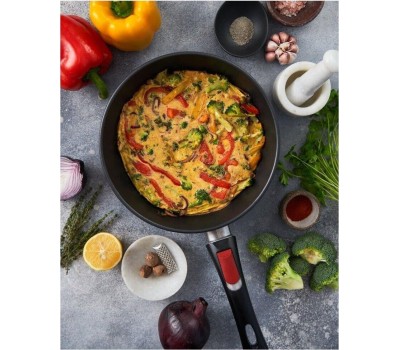 Сковорода НЕВА МЕТАЛЛ ПОСУДА 6026 д.26 съем. руч.