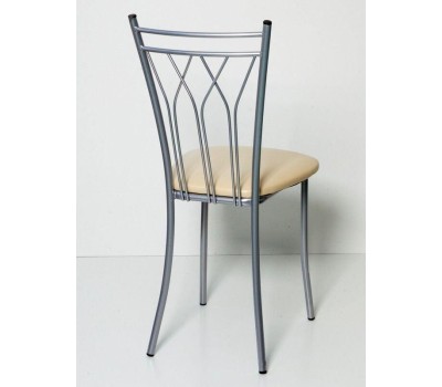 Стул БИТЕЛ ПРЕМЬЕР Серебро/Бежевый С-101