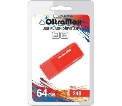 USB флэш-накопитель OLTRAMAX OM-16GB-240-красный