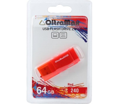 USB флэш-накопитель OLTRAMAX OM-16GB-240-красный