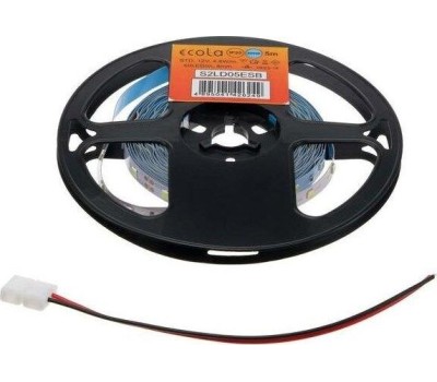 светодиодная лента ECOLA S2LD05ESB STD 4,8W/m 12V IP20 8mm 60Led/m 6000K на катушке 5м