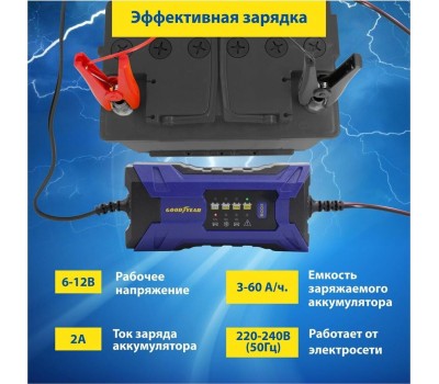Зарядное устройство GOODYEAR GY003000 CH-2A