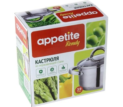 Кастрюля APPETITE SH07393 Rondy 3,9л