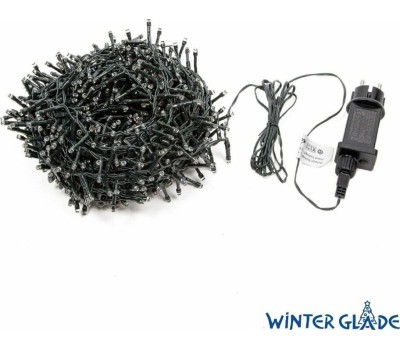 Электрогирлянда WINTER GLADE Теплый свет 1000 ламп